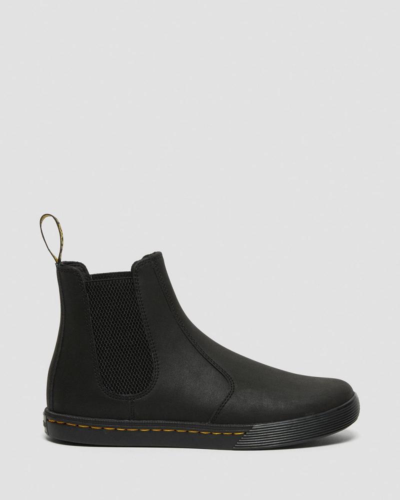 Dr Martens Makela Lær Vanlige Fritidsstøvler Dame Svarte | Norge 677SGL